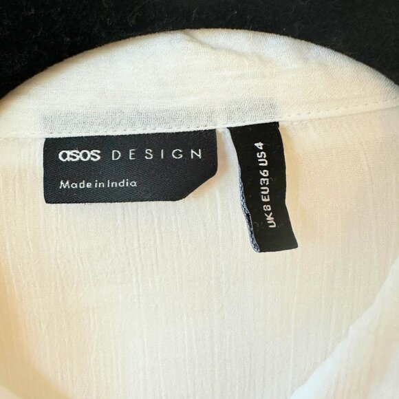 SHIRT: Asos (White) - Picture 3 of 4